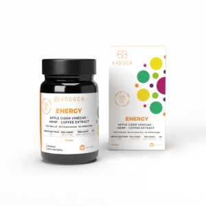 CBD Gummies "Energy" 1200 mg CBD, THC Fri, Appelsin